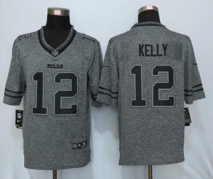 Nike Limited Buffalo Bills #12 Kelly Gray Men's Stitched Gridiron Gray Jersey,We sell and wholesale Nike Limited Buffalo Bills #12 Kelly Gray Men's Stitched Gridiron Gray Jersey on line form chian!